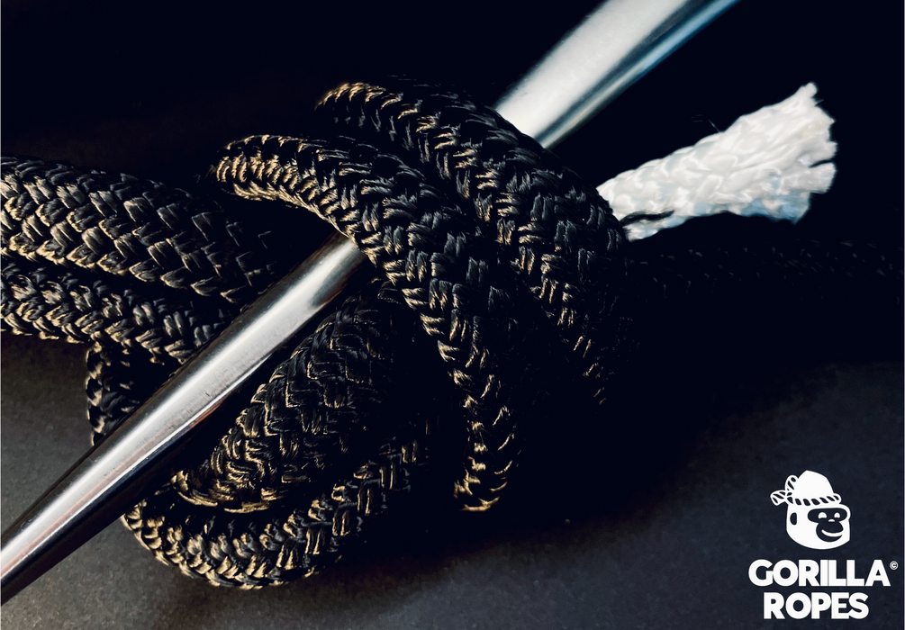 BRAIDED MOORING ROPE POLYAMIDE CORE + POLYESTER SHEATH - Ø8 to 18mm