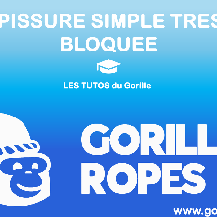 Épissure bloquée sur tresse HMPE / Dyneema® : le tuto pas à pas