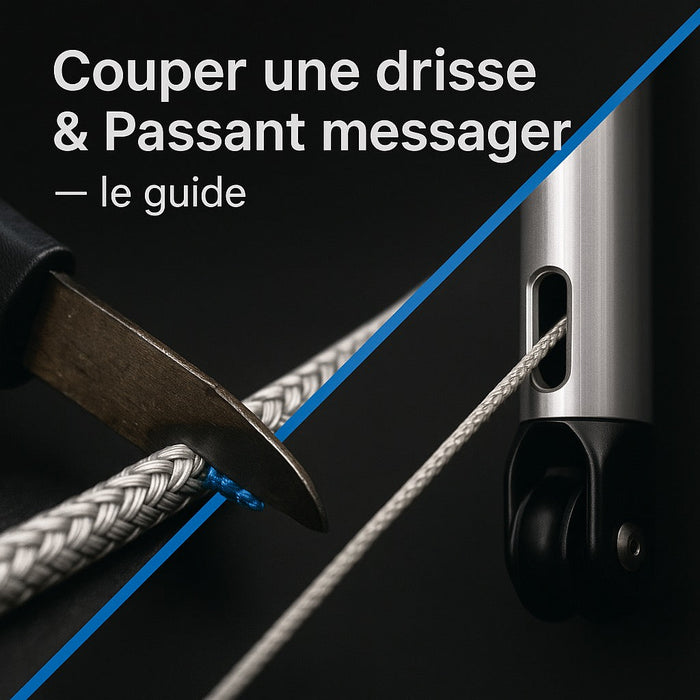 Deux gestes essentiels : couper une drisse et utiliser un passant messager