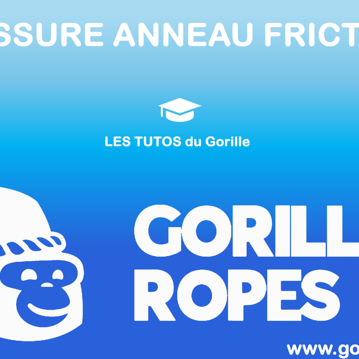 Epissure hmpe dyneema anneau de friction