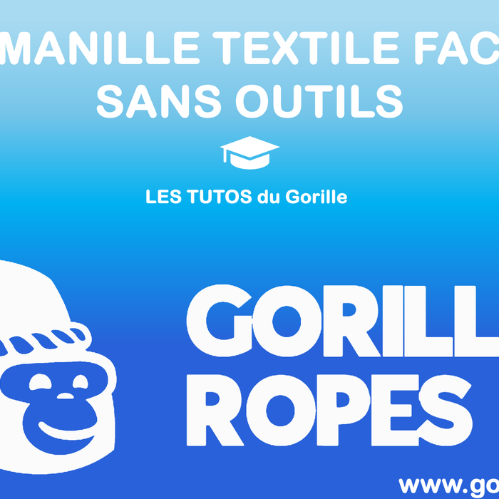 manille textile hmpe dyneema facile sans outils