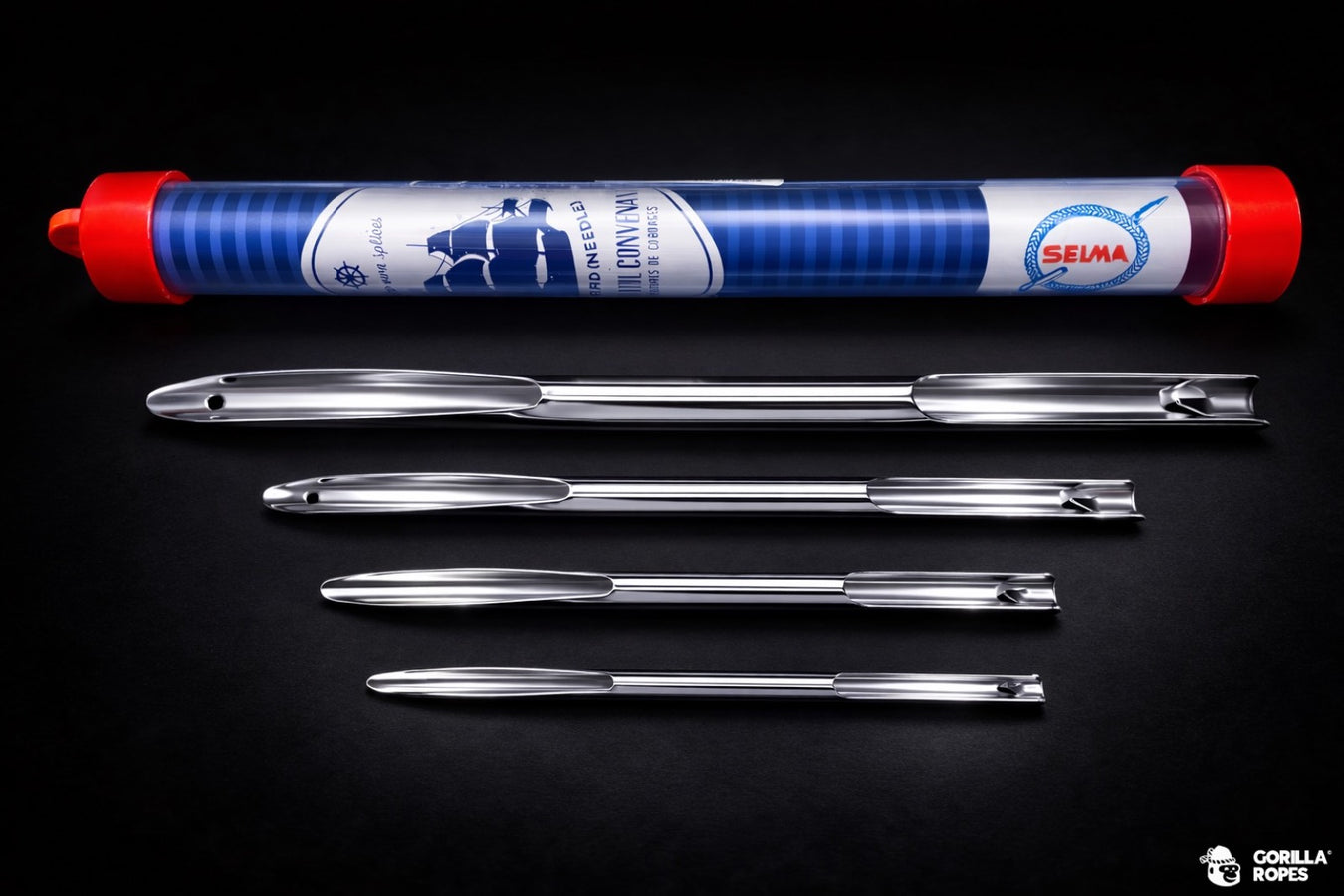 Aiguilles a épisser matelotage Selma - 4 aiguilles