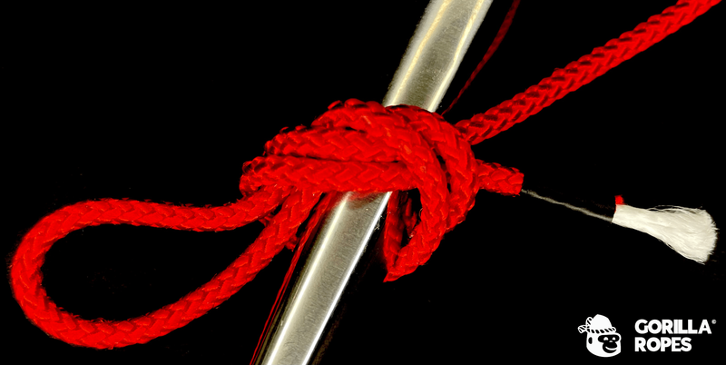 Tous usages - Voile Légère - ÂME HMPE + GAINE POLYESTER -3mm-Rouge - drisse