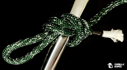 BRAS SPI ÂME HMPE + GAINE POLYESTER VERT GRIS 6 mm