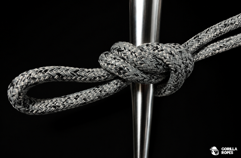 Cordage HMPE avec gaine polyester pour hale-bas de voilier, léger, résistant et durable – alternative au Dyneema – Gorilla Ropes