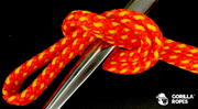 Cordage flottant polypropylène orange jaune