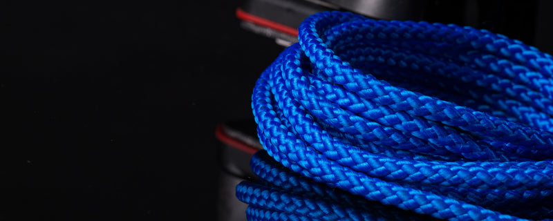 Bobine cordelette - ÂME POLYPROPYLENE + GAINE POLYPROPYLENE  bleu