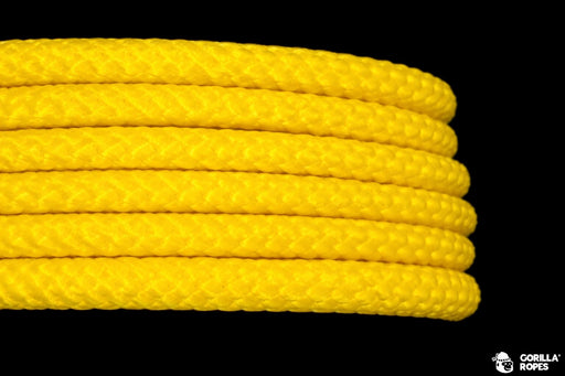 Dériveur - écoute- Bobine cordelette - ÂME POLYPROPYLENE + GAINE POLYPROPYLENE jaune