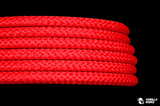Voile légère - Drisse foc- Bobine cordelette - ÂME POLYPROPYLENE + GAINE POLYPROPYLENE rouge