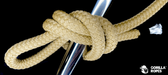DRISSE GRAND VOILE ÂME POLYESTER + GAINE POLYESTER 24 FUSEAUX 10 mm BEIGE