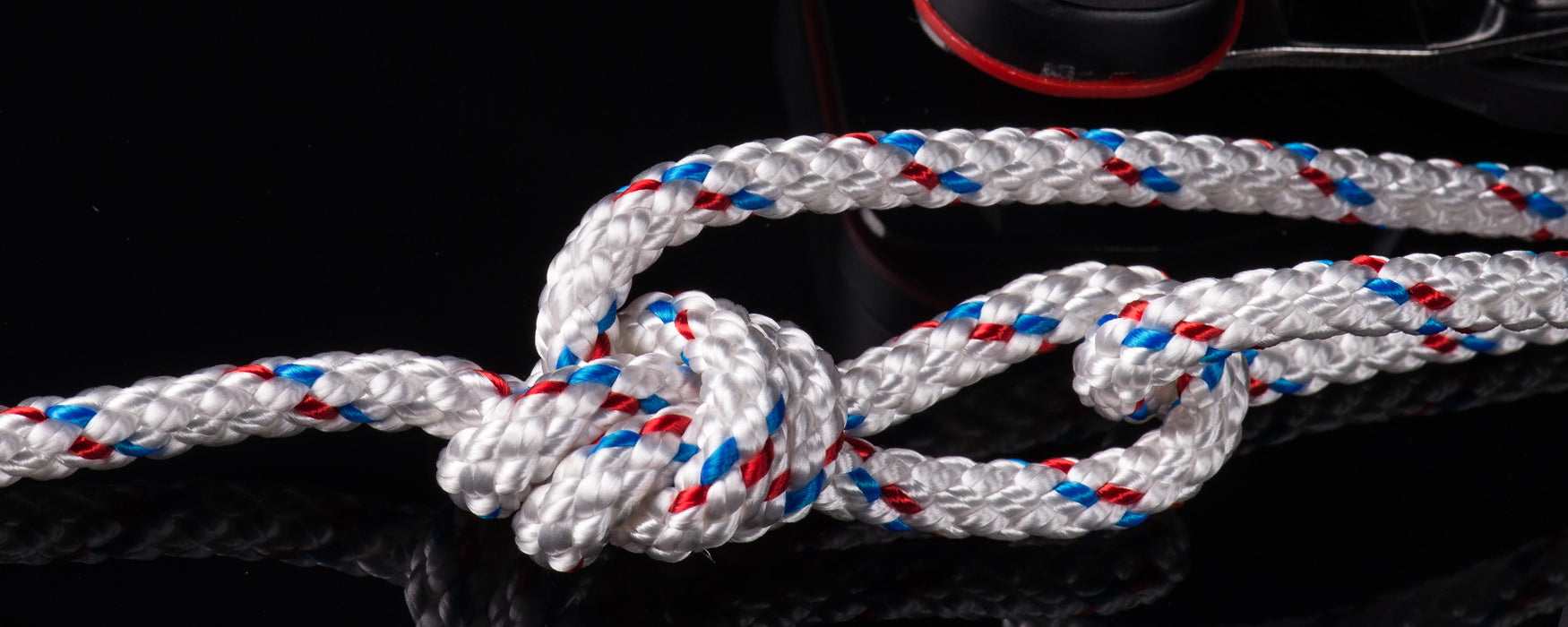 Lightweight sail - Compact pre-stretched halyard - POLYESTER CORE + POLYESTER SHEATH - Ø3 to 8mm