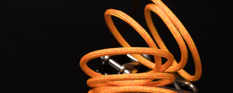 Dériveur - Drisse grand voile - ÂME POLYESTER + GAINE POLYESTER orange