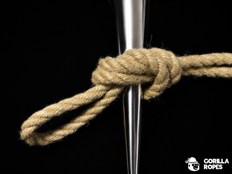 Cordage tradition polypropylène 3 torons, souple, imputrescible et résistant à l’abrasion, conçu pour les vieux gréements, les décorations nautiques et les agrès – Gorilla Ropes.