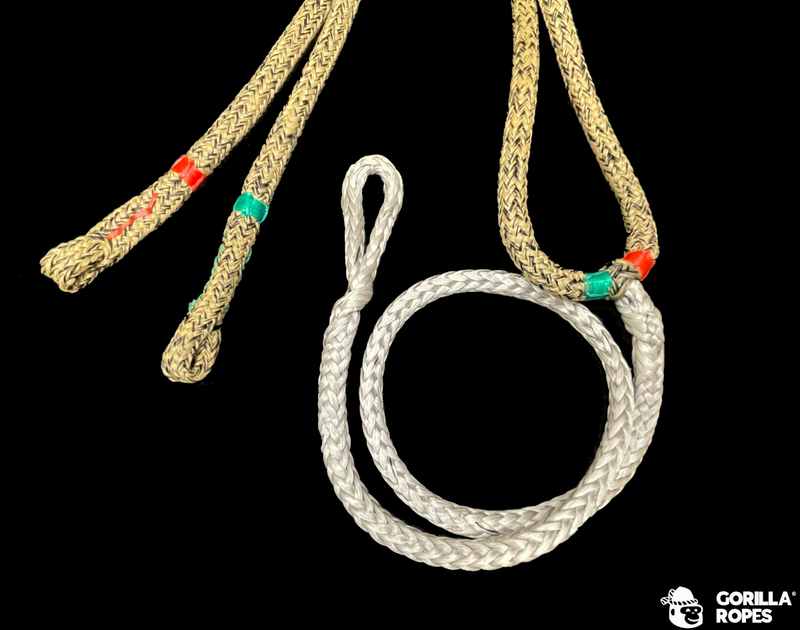 Greffe estrope dyneema écoute de spi compétition + passant messager
