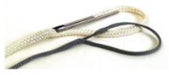Tresse creuse polyester 16 fuseaux lazy jack