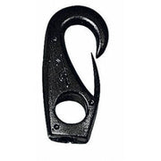 MOUSQUETON EN POLYAMIDE A OEIL 8 mm noir